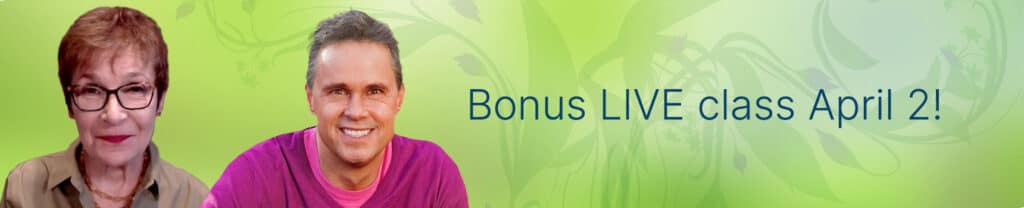 Bonus LIVE class April 2!