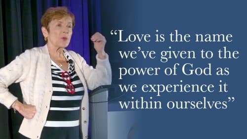 Love is the name we've given to the power of God as we experience it within ourselves.