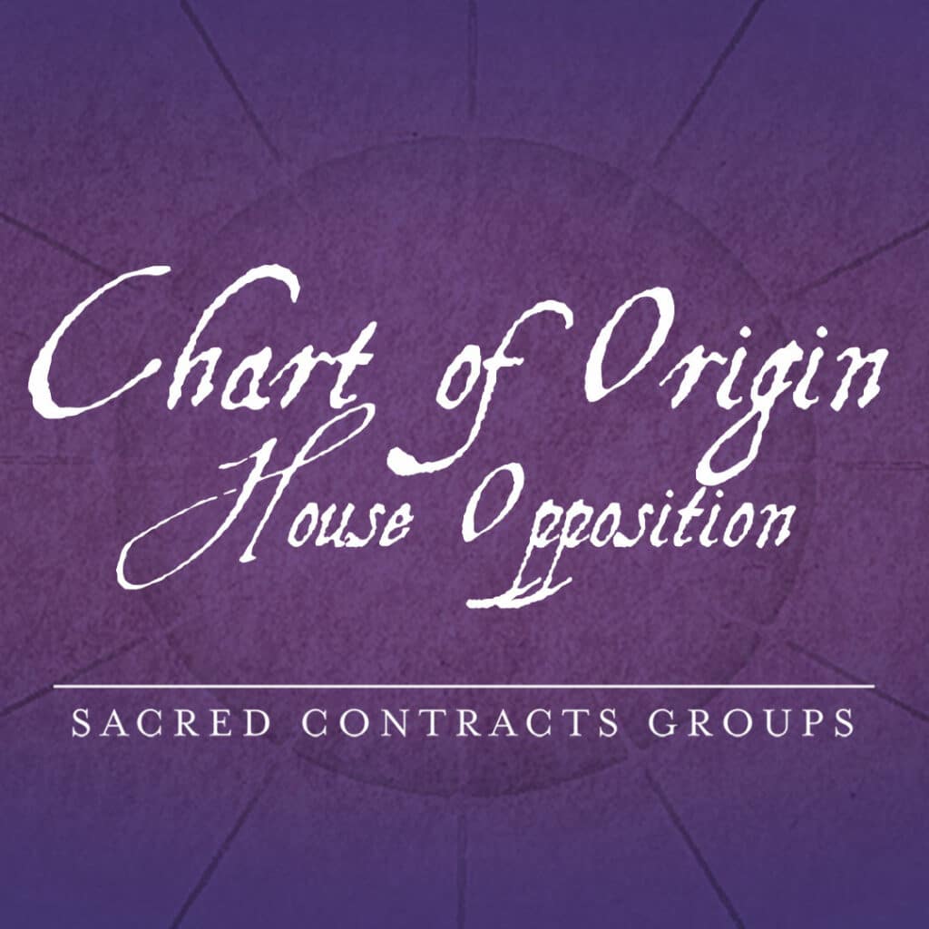 Chart of Origin House Opposition - Sacred Contracts Groups
